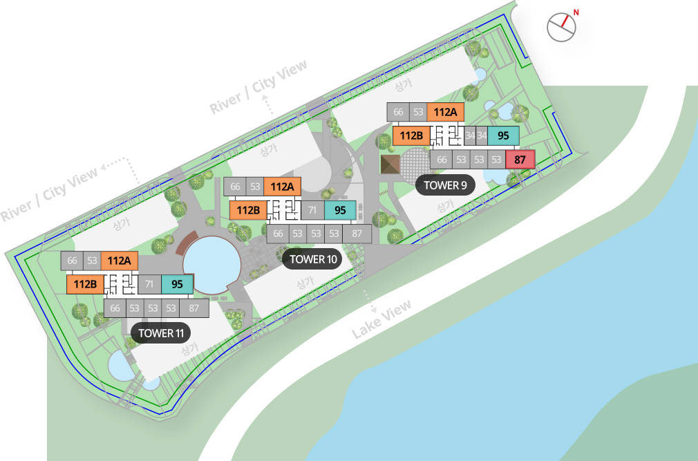 Mặt bằng chung cư Prugio Ecopark