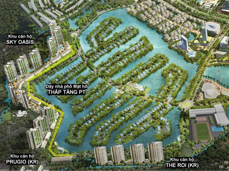 Vị trí chung cư The Roi Ecopark