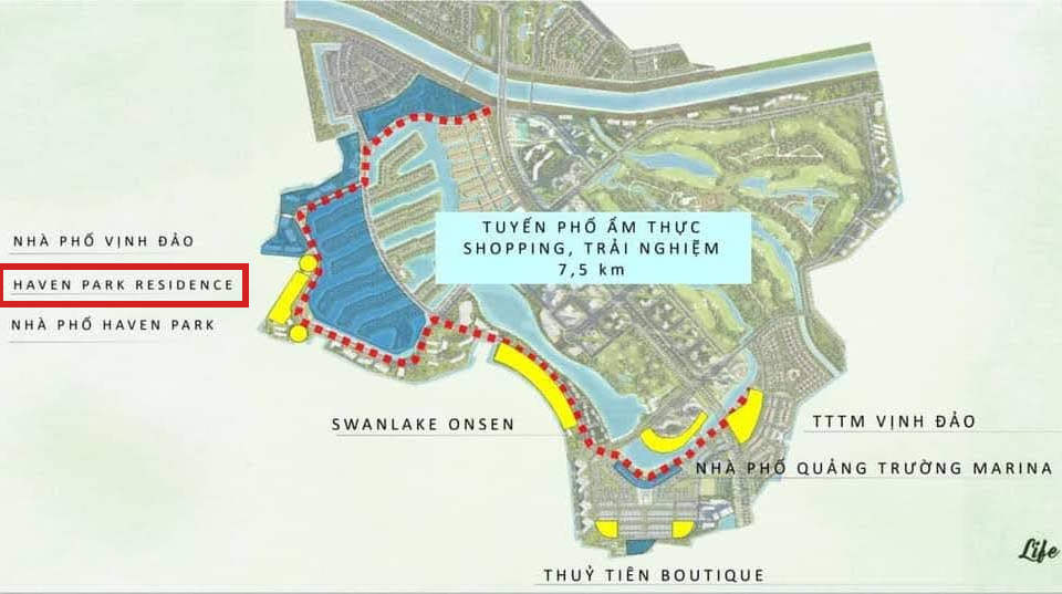 Vị trí chung cư Haven Park Ecopark