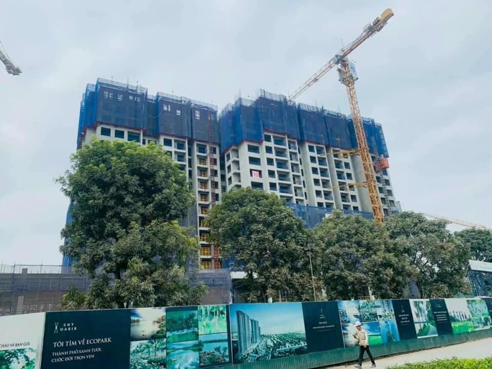 Tiến độ Sky Oasis tòa S3 và S-Premium T2/2021