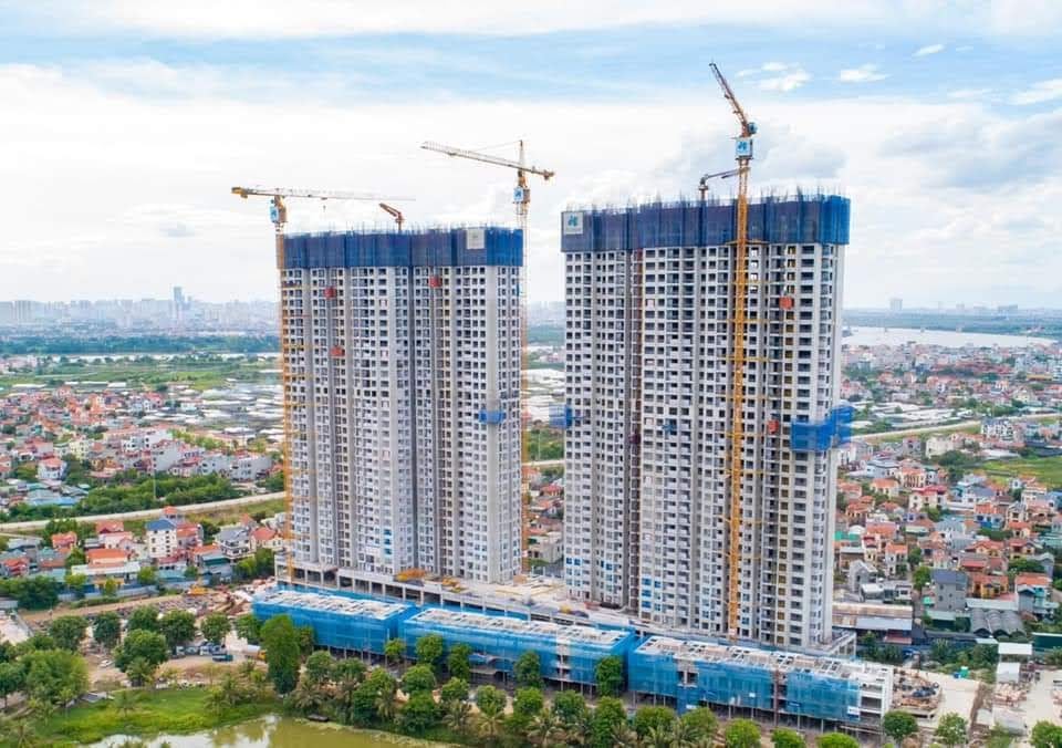Tiến độ Sky Oasis Tháng 7/2021