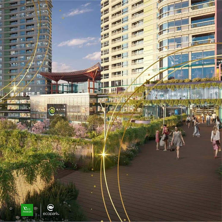 Cầu đi bộ Landmark Onsen Ecopark