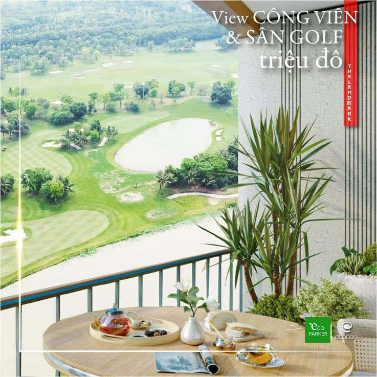 View công viên tại Landmark Onsen Ecopark