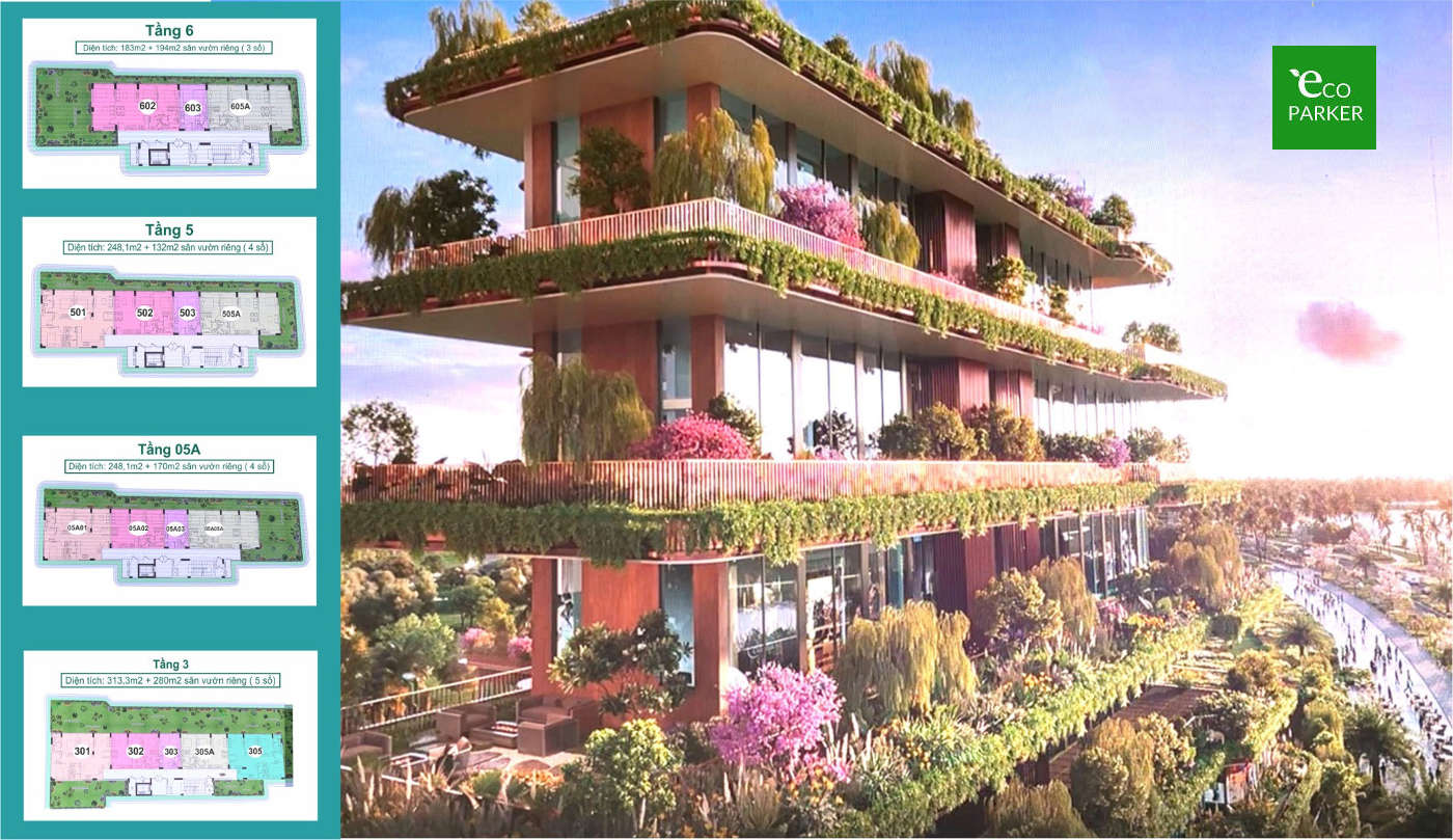 Mặt bằng tầng Swanlake Boutique Ecopark