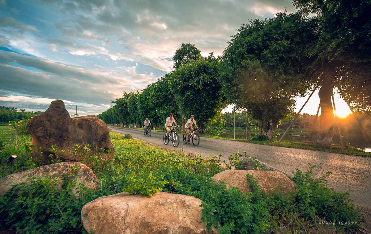 Đạp xe ở Ecopark