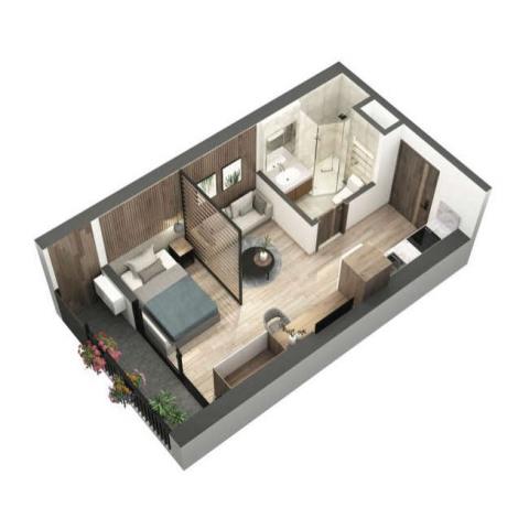 Căn hộ studio toà S3 & S-Premium Sky Oasis