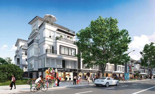 Nhà phố thương mại đầu hồi Thuỷ Nguyên Ecopark