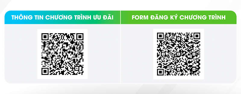 Mã QR chương trình ưu đãi đại học Chu Văn An