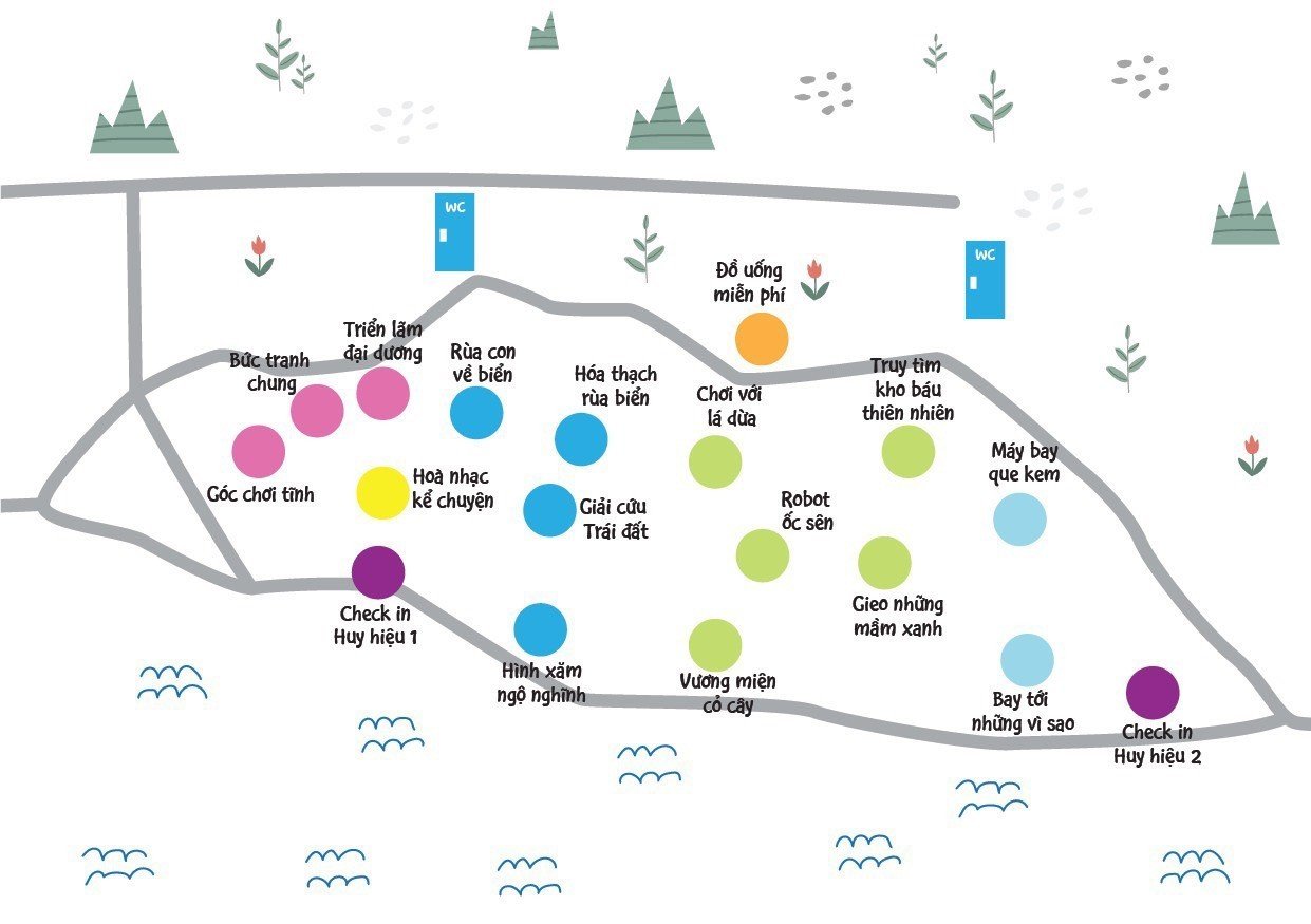 Bản đồ sự kiện Về Ecopark hẹn hò với thiên nhiên 2023
