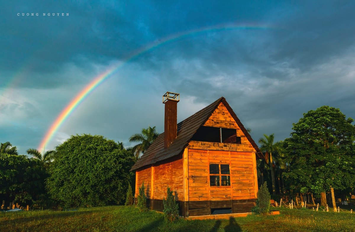 Cầu vồng đôi ở Ecopark