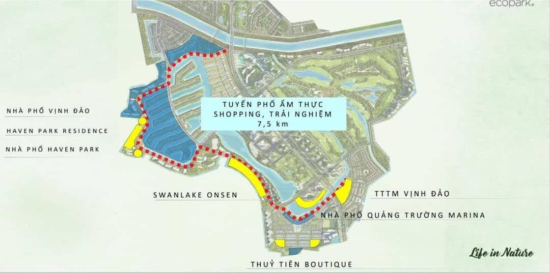 Dự án đang mở bán Ecopark 2021