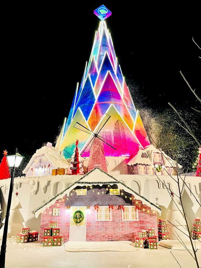 Check-in búp măng Noel 2020 tại làng Bắc Âu Ecopark