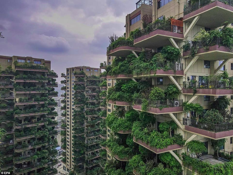 Vertical Forest tại Qiyi City Forest Garden